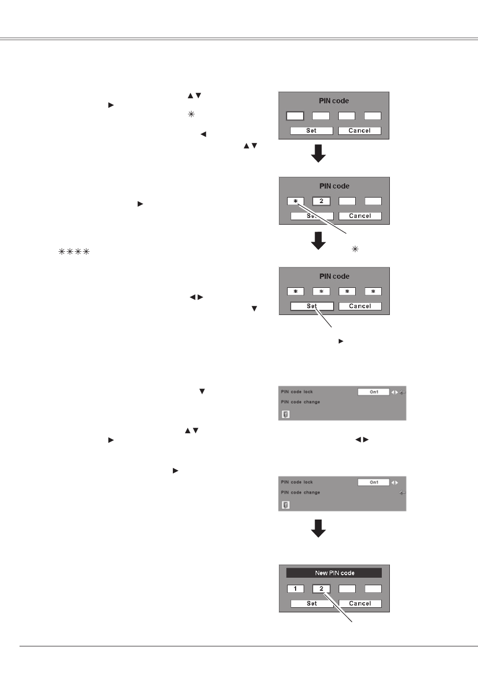 Setting | Eiki LC-XS25 User Manual | Page 54 / 80