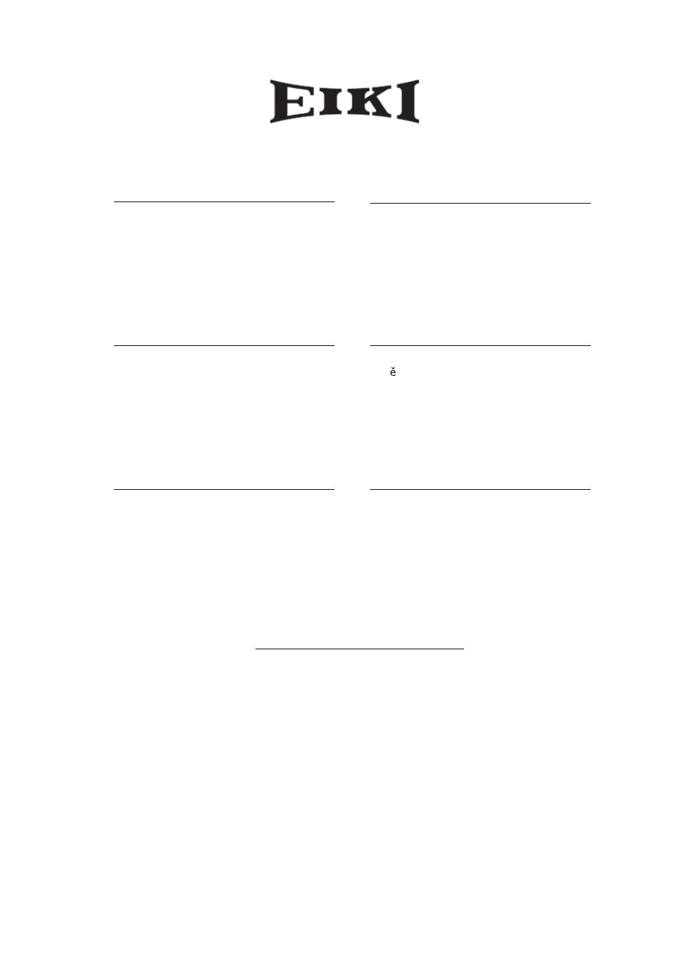 2008 eiki international, inc, U.s.a, Deutschland & österreich | China, Canada, Eastern europe, South east asia, Japan & worldwide | Eiki LC-XS25 User Manual | Page 80 / 80