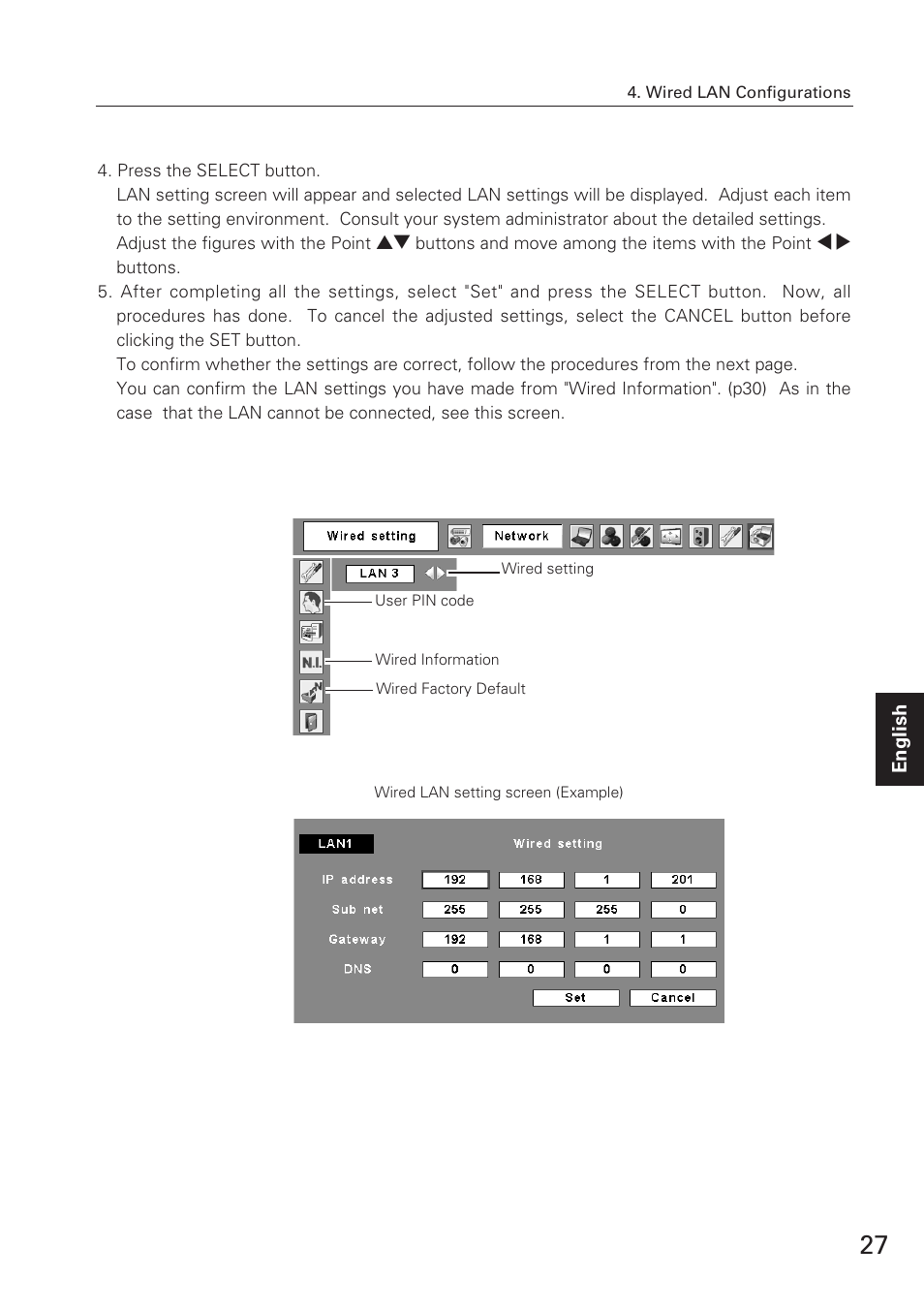 Eiki XG-705A User Manual | Page 27 / 96