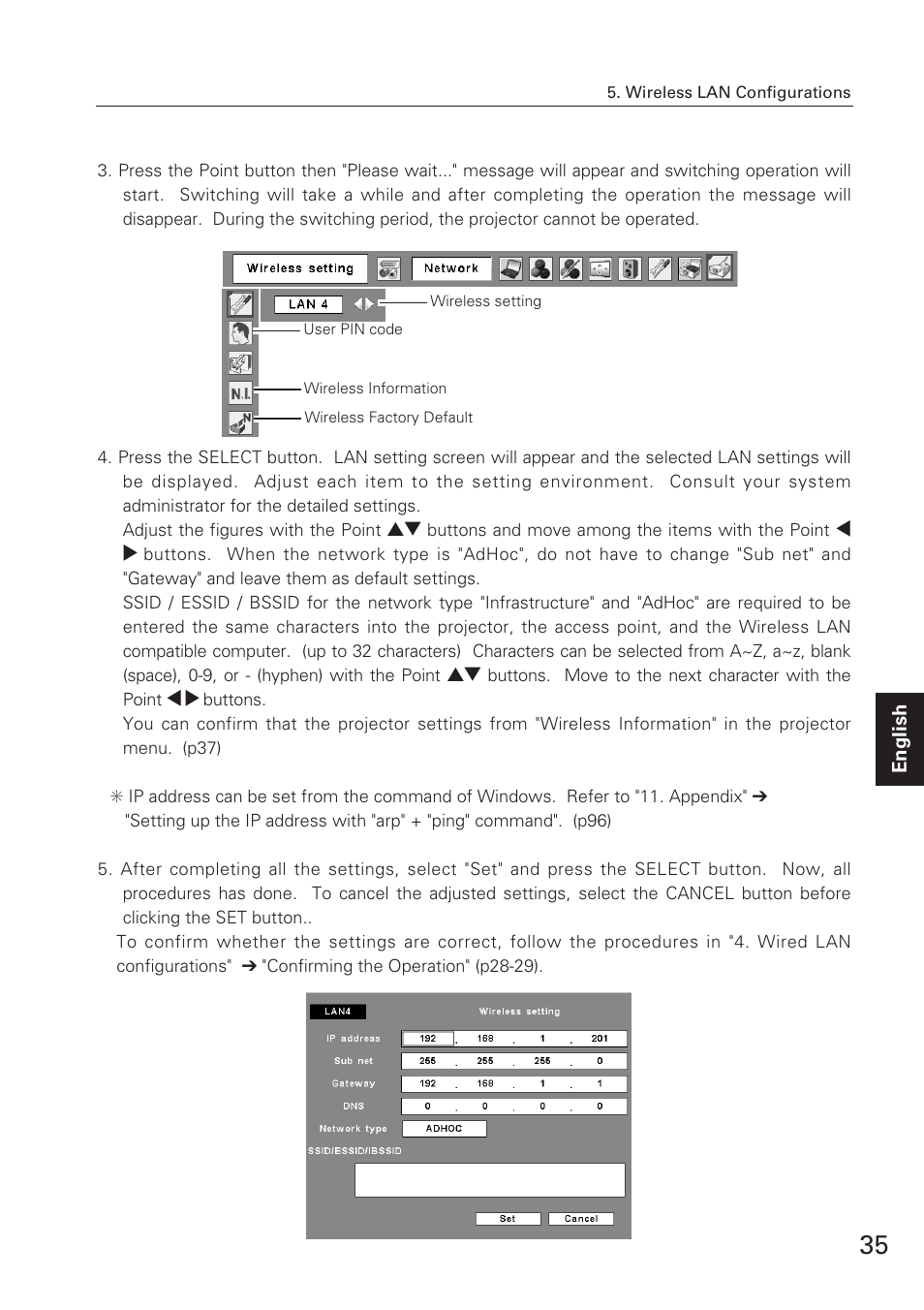 Eiki XG-705A User Manual | Page 35 / 96