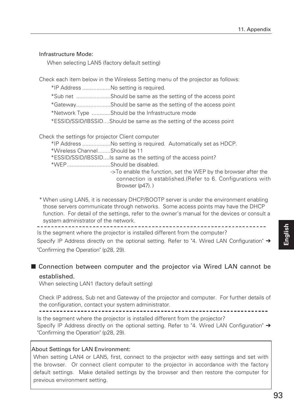 Eiki XG-705A User Manual | Page 93 / 96