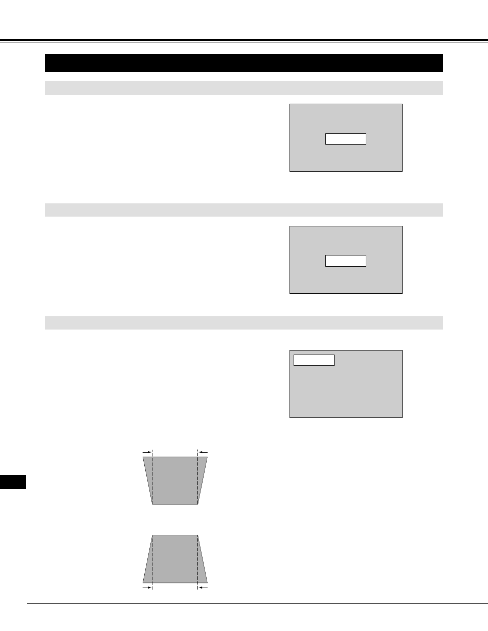 Adjusting the image, Basic operation, Zoom adjustment | Focus adjustment, Keystone adjustment | Eiki LC-NB2W User Manual | Page 20 / 191