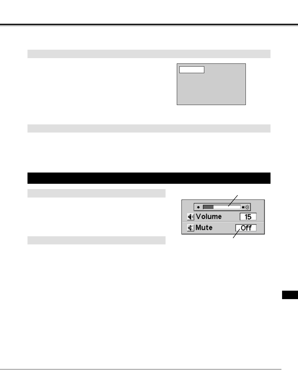 Sound adjustment | Eiki LC-NB2W User Manual | Page 21 / 191