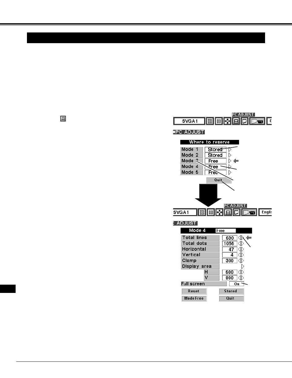 Pc adjustment | Eiki LC-NB2W User Manual | Page 24 / 191