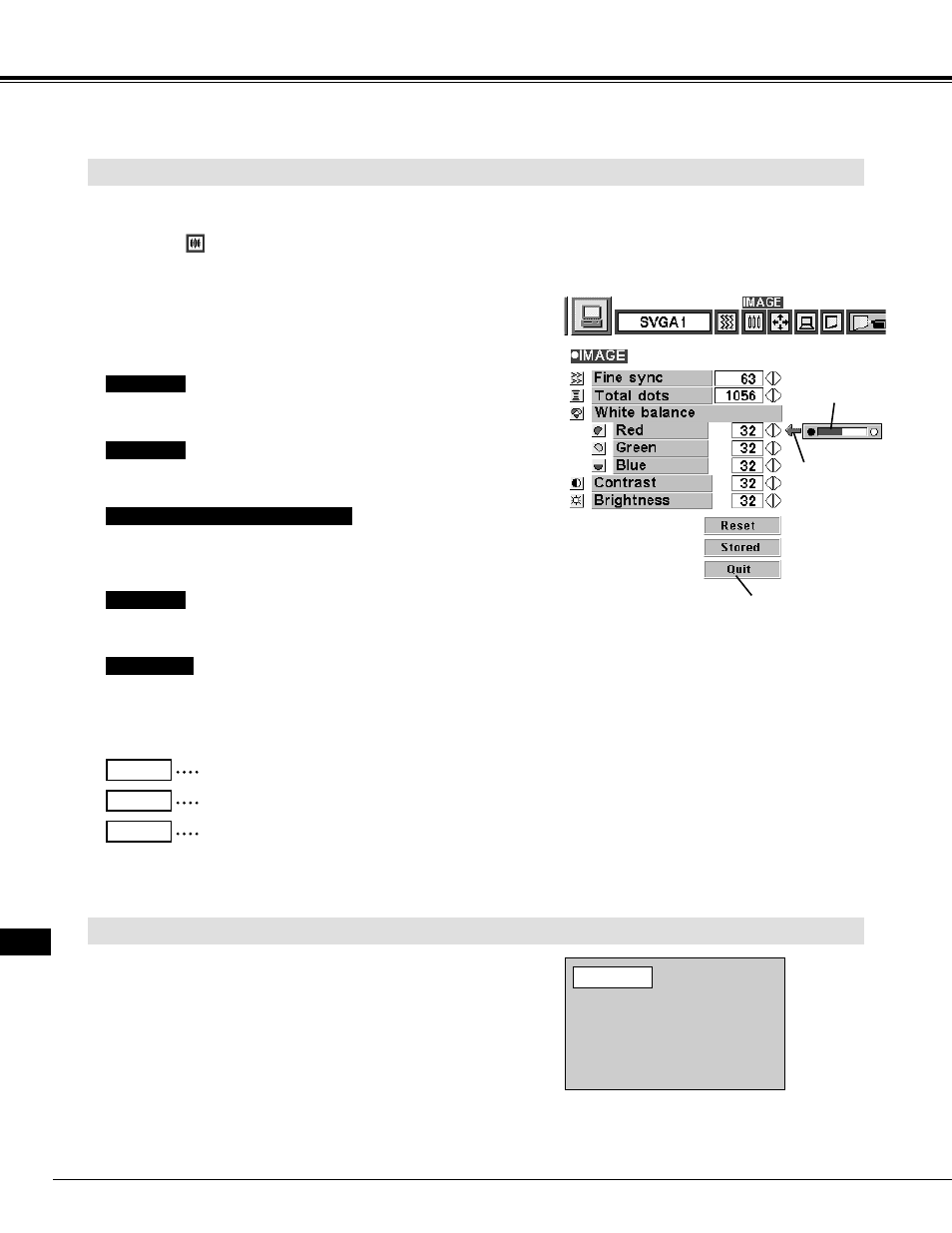 Computer mode, Adjust picture image manually, Normal function | Eiki LC-NB2W User Manual | Page 26 / 191
