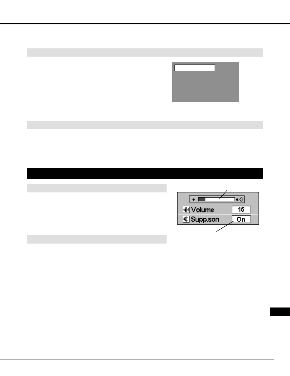Reglage du son | Eiki LC-NB2W User Manual | Page 97 / 191