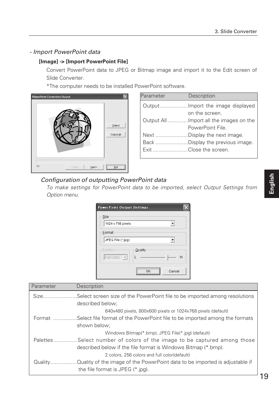 Eiki USB Memory WL-10 User Manual | Page 19 / 26