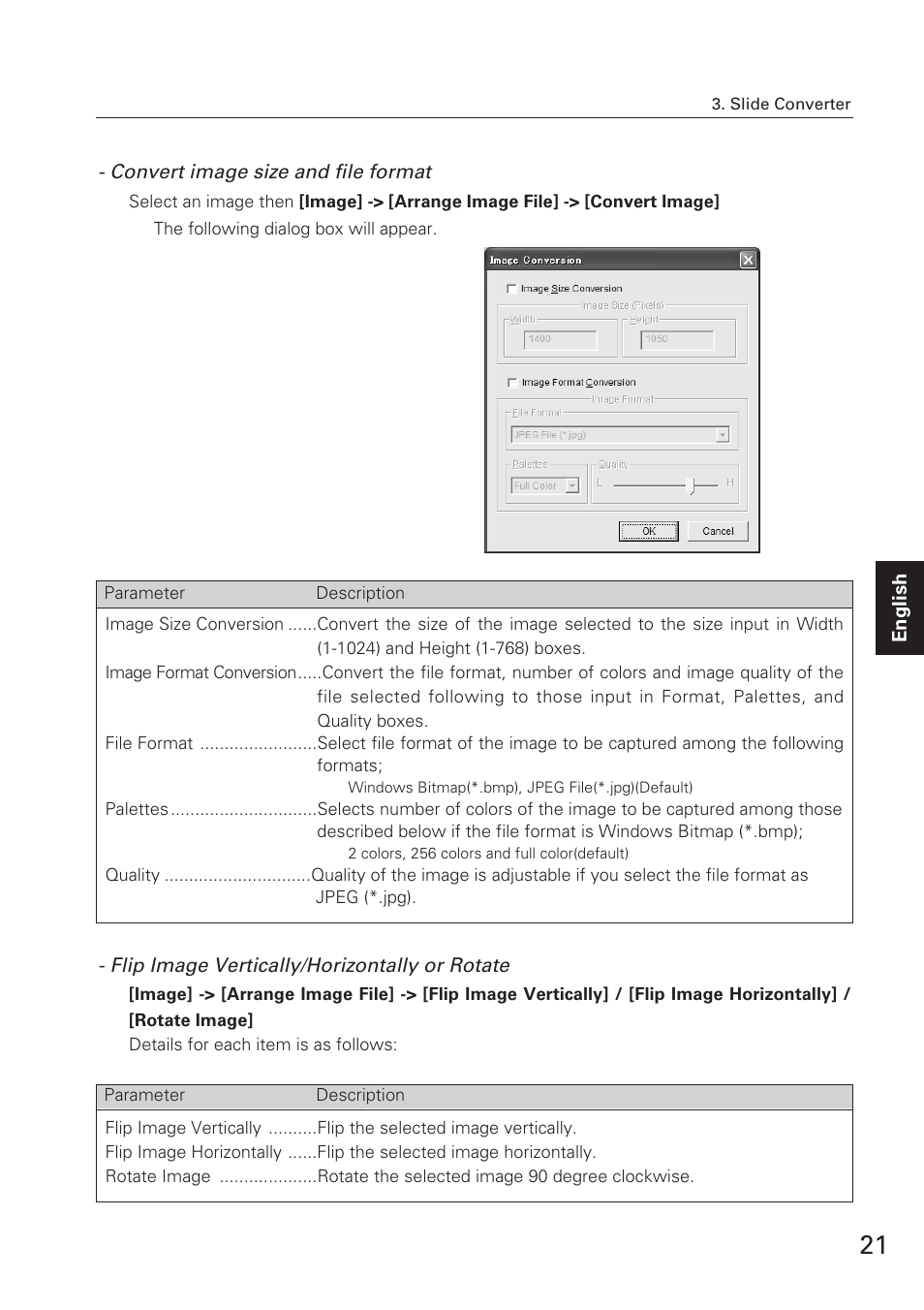 Eiki USB Memory WL-10 User Manual | Page 21 / 26