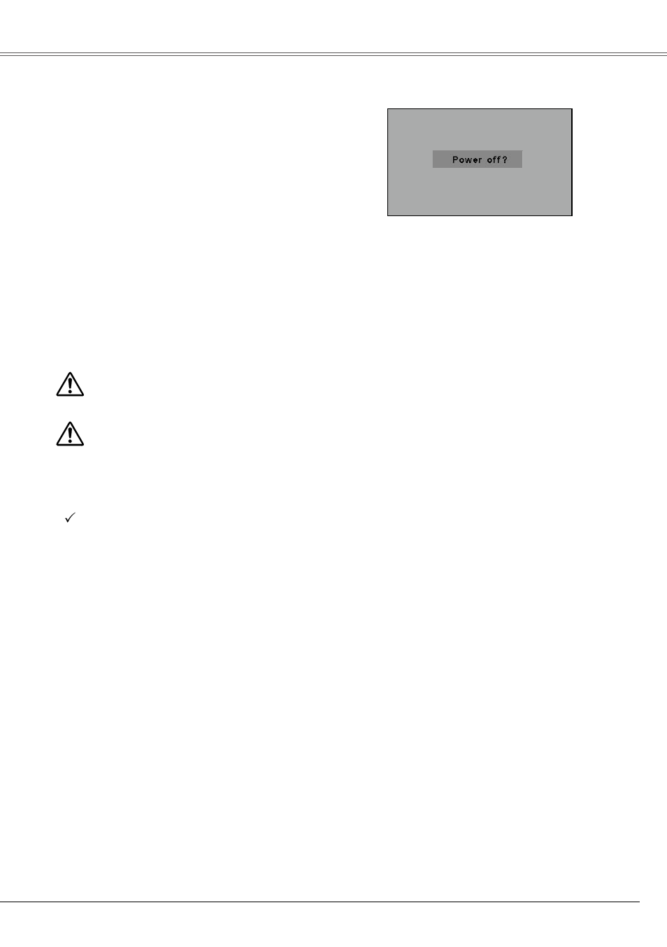 Turning off the projector | Eiki LC-XB21B User Manual | Page 19 / 68