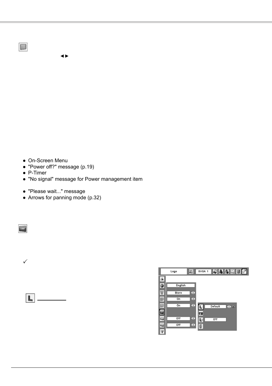 Setting | Eiki LC-XB21B User Manual | Page 42 / 68