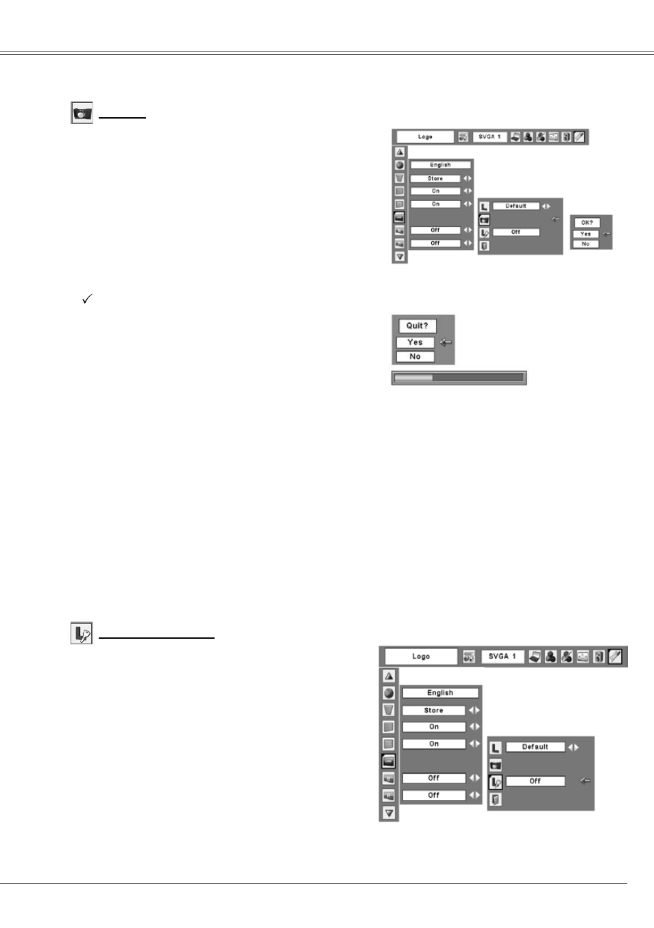 Setting | Eiki LC-XB21B User Manual | Page 43 / 68