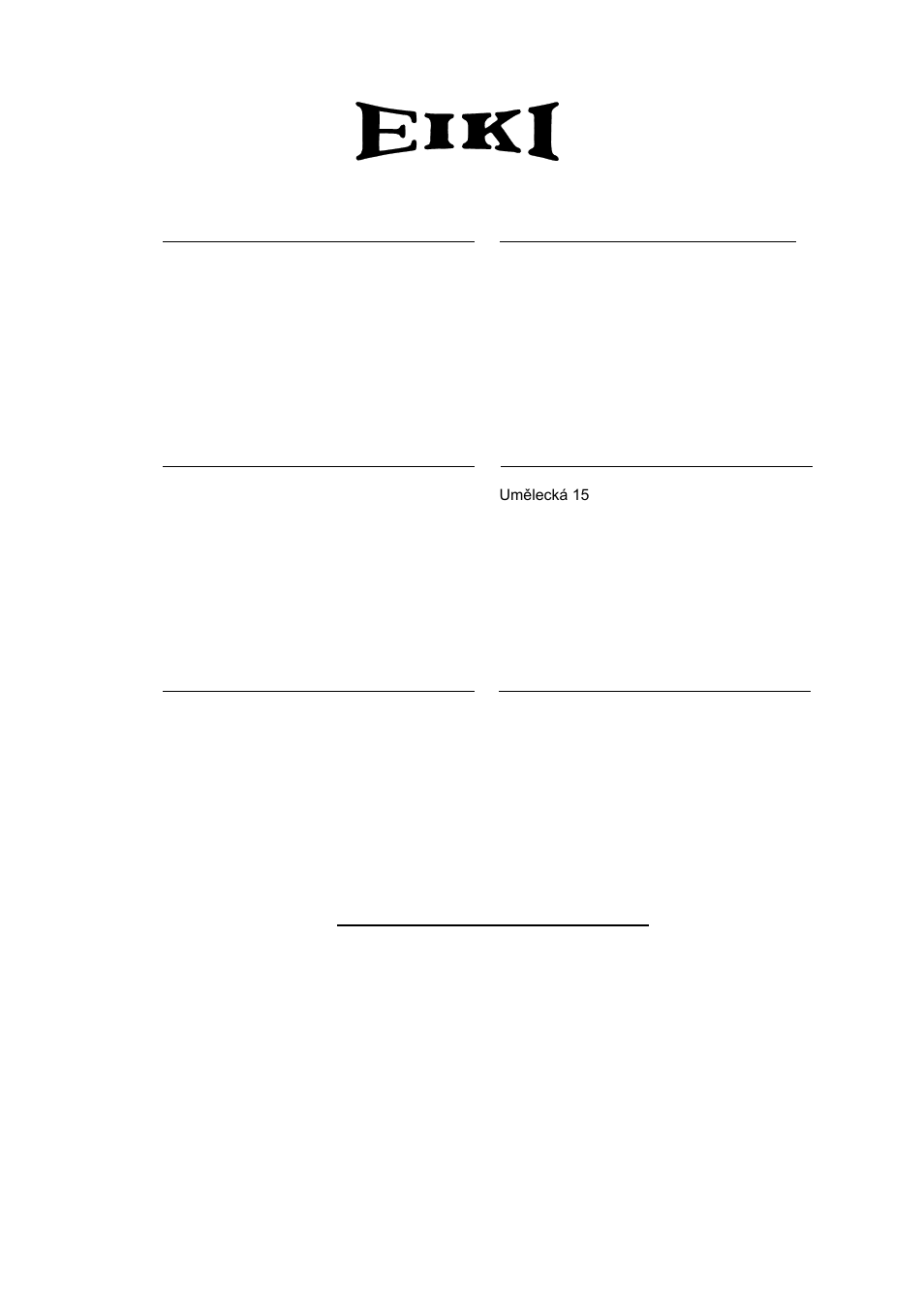 U.s.a, Canada, Deutschland & österreich | Eastern europe, China, South east asia, Japan & worldwide, 2008 eiki international, inc | Eiki LC-XB21B User Manual | Page 68 / 68