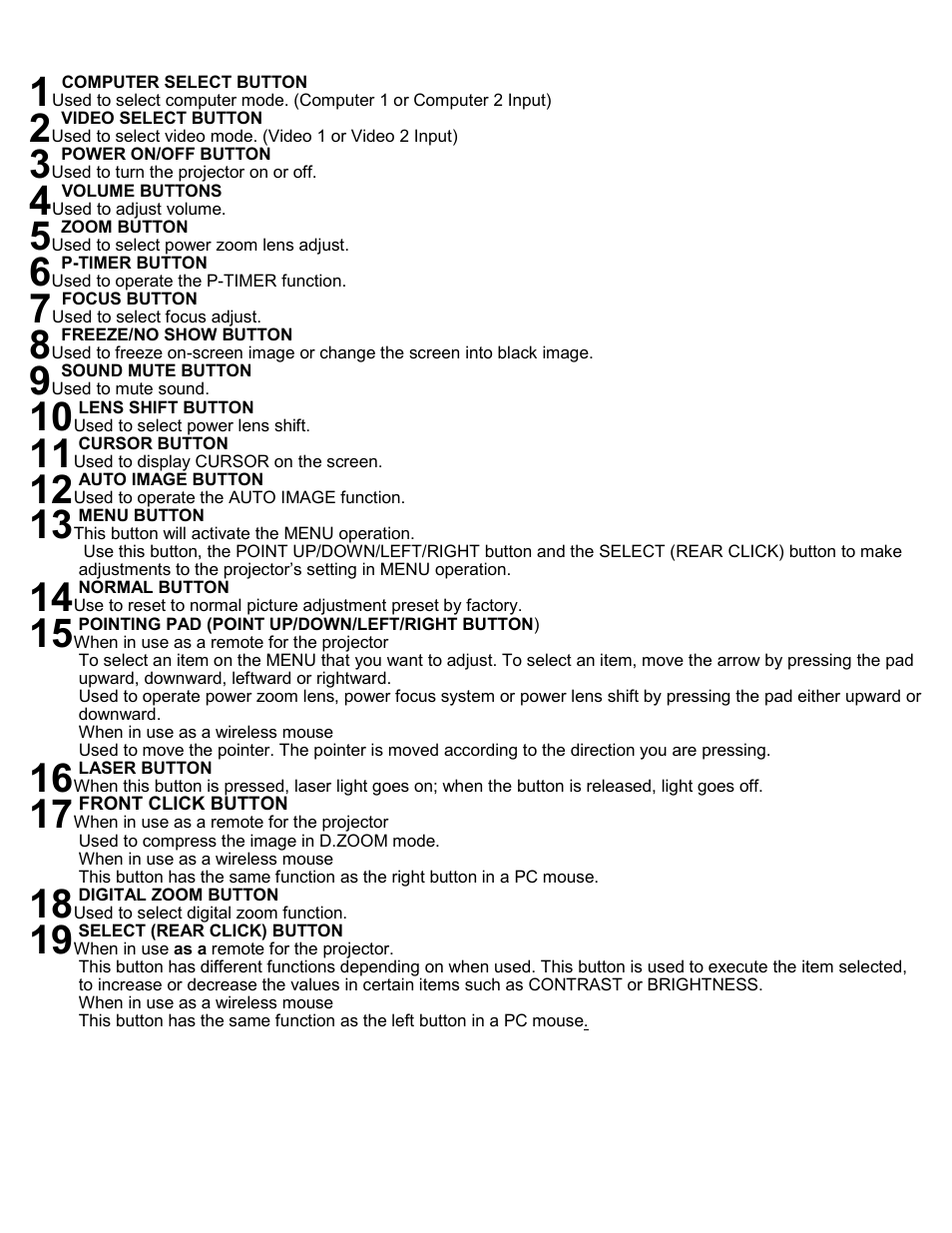 Eiki LC-SXIU User Manual | Page 25 / 59
