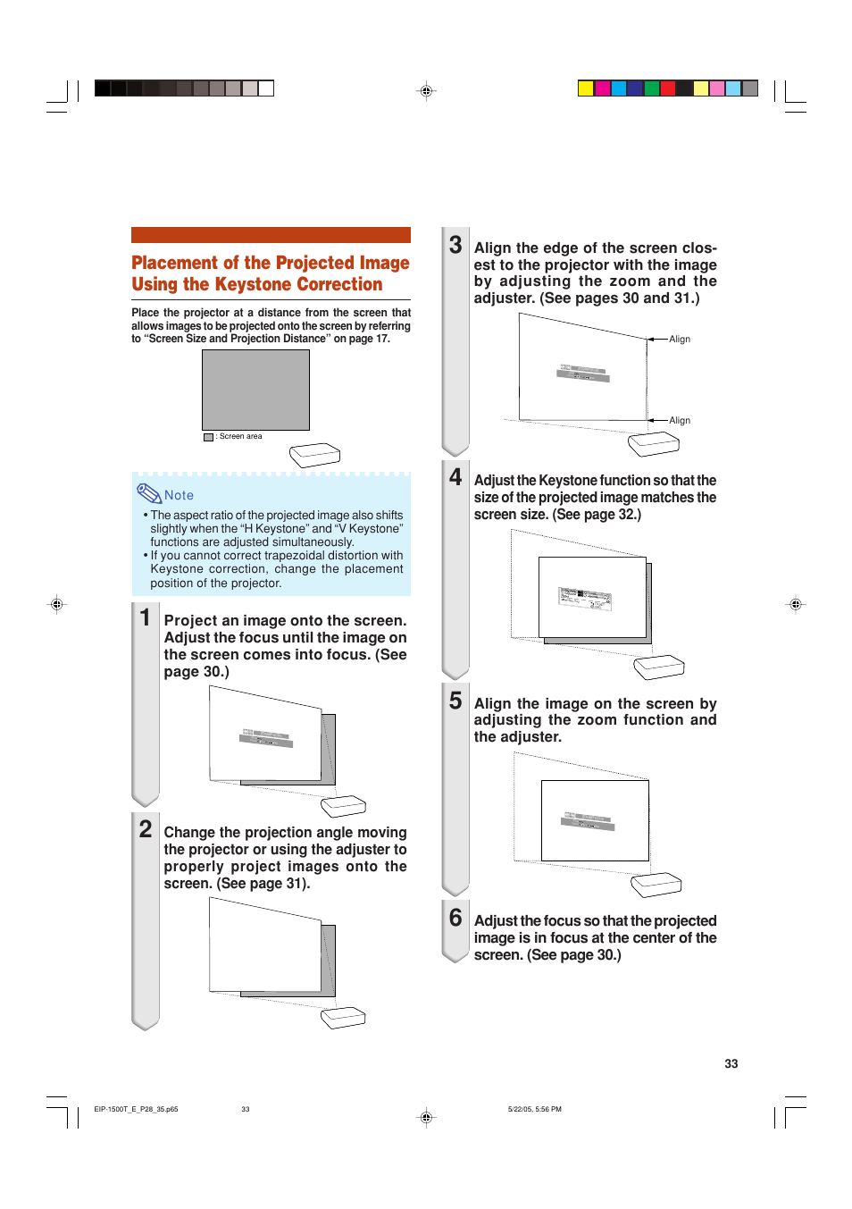Eiki EIP-1500T User Manual | Page 36 / 71