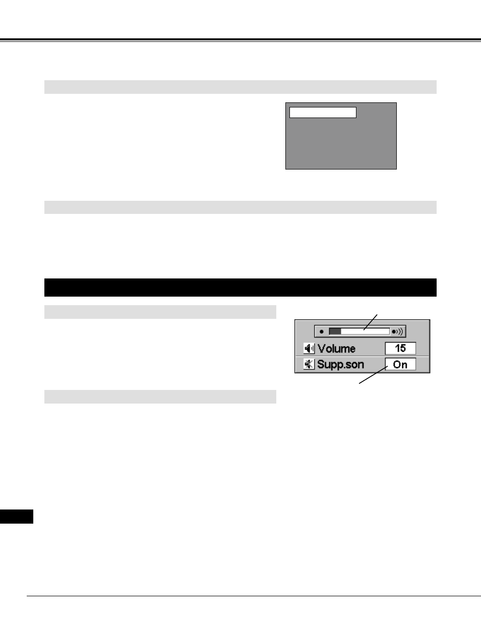 Reglage du son | Eiki LC-NB2 User Manual | Page 114 / 232