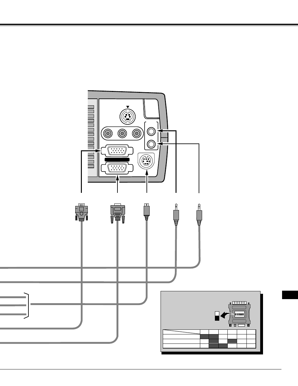 Connecting the projector | Eiki LC-NB2 User Manual | Page 13 / 232