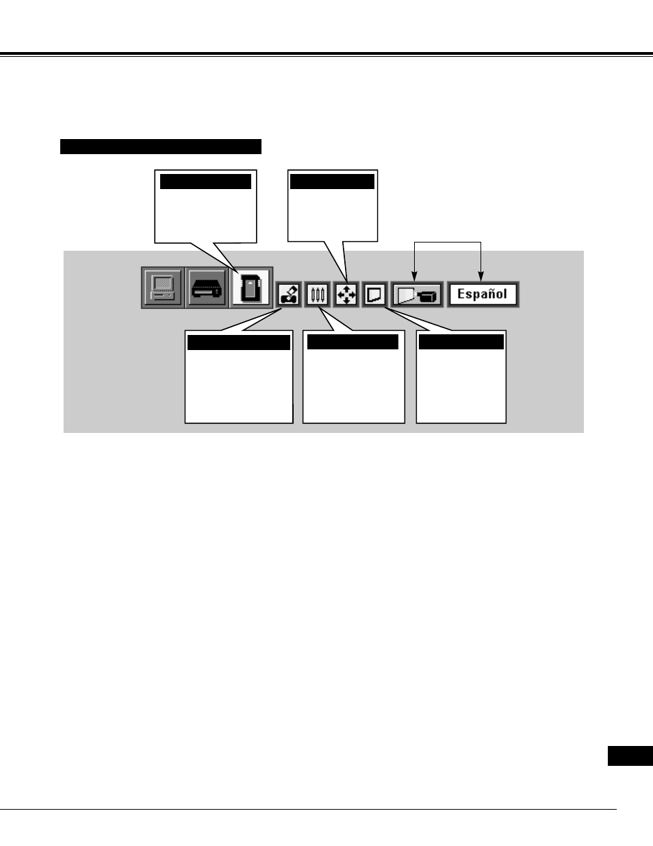 Antes de usar | Eiki LC-NB2 User Manual | Page 203 / 232