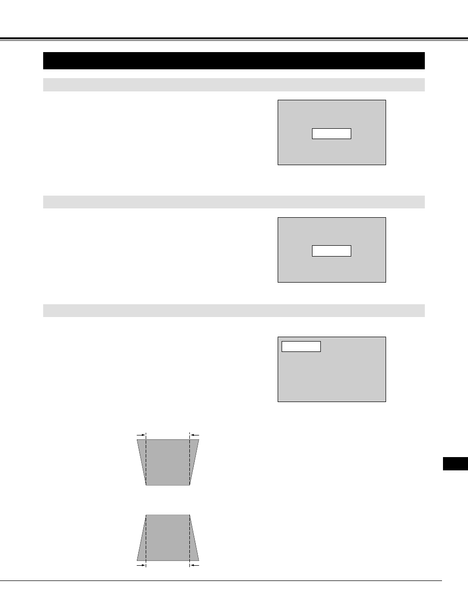 Adjusting the image, Basic operation, Zoom adjustment | Focus adjustment, Keystone adjustment | Eiki LC-NB2 User Manual | Page 21 / 232