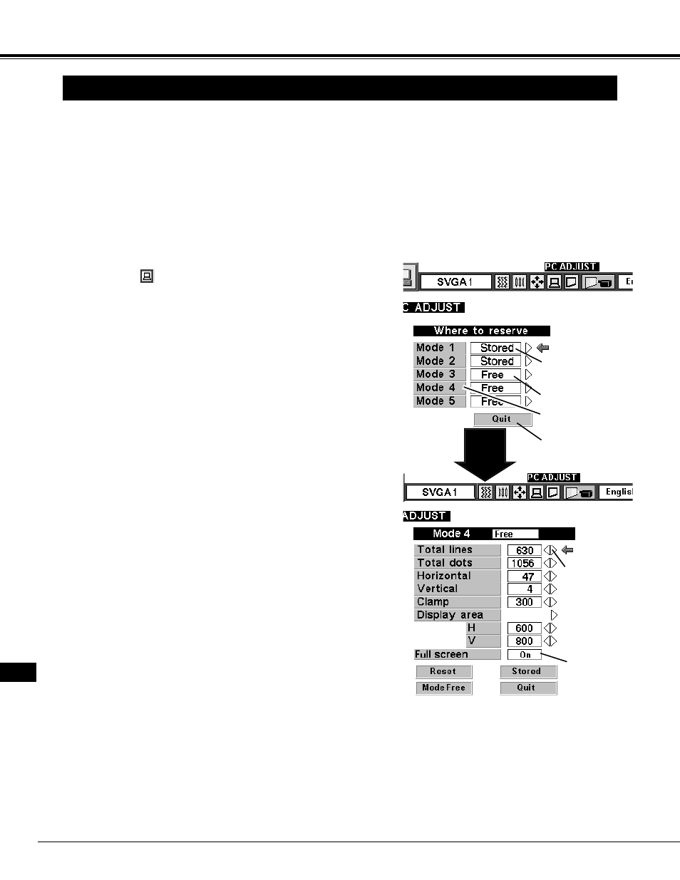 Pc adjustment | Eiki LC-NB2 User Manual | Page 24 / 232