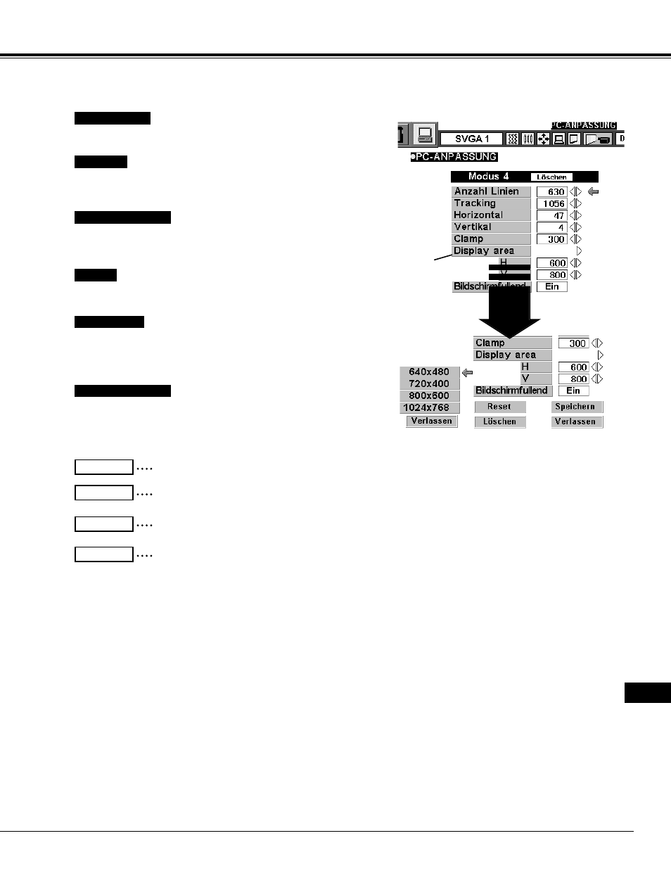 Computerbetriebsart | Eiki LC-NB2 User Manual | Page 71 / 232