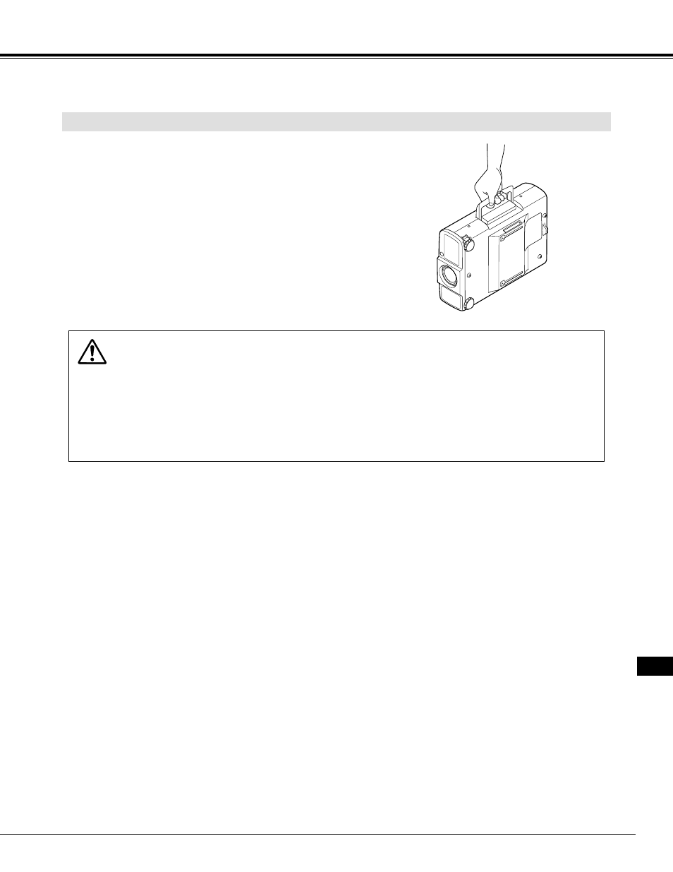 Moving the projector, Preparation | Eiki LC-NB2 User Manual | Page 9 / 232
