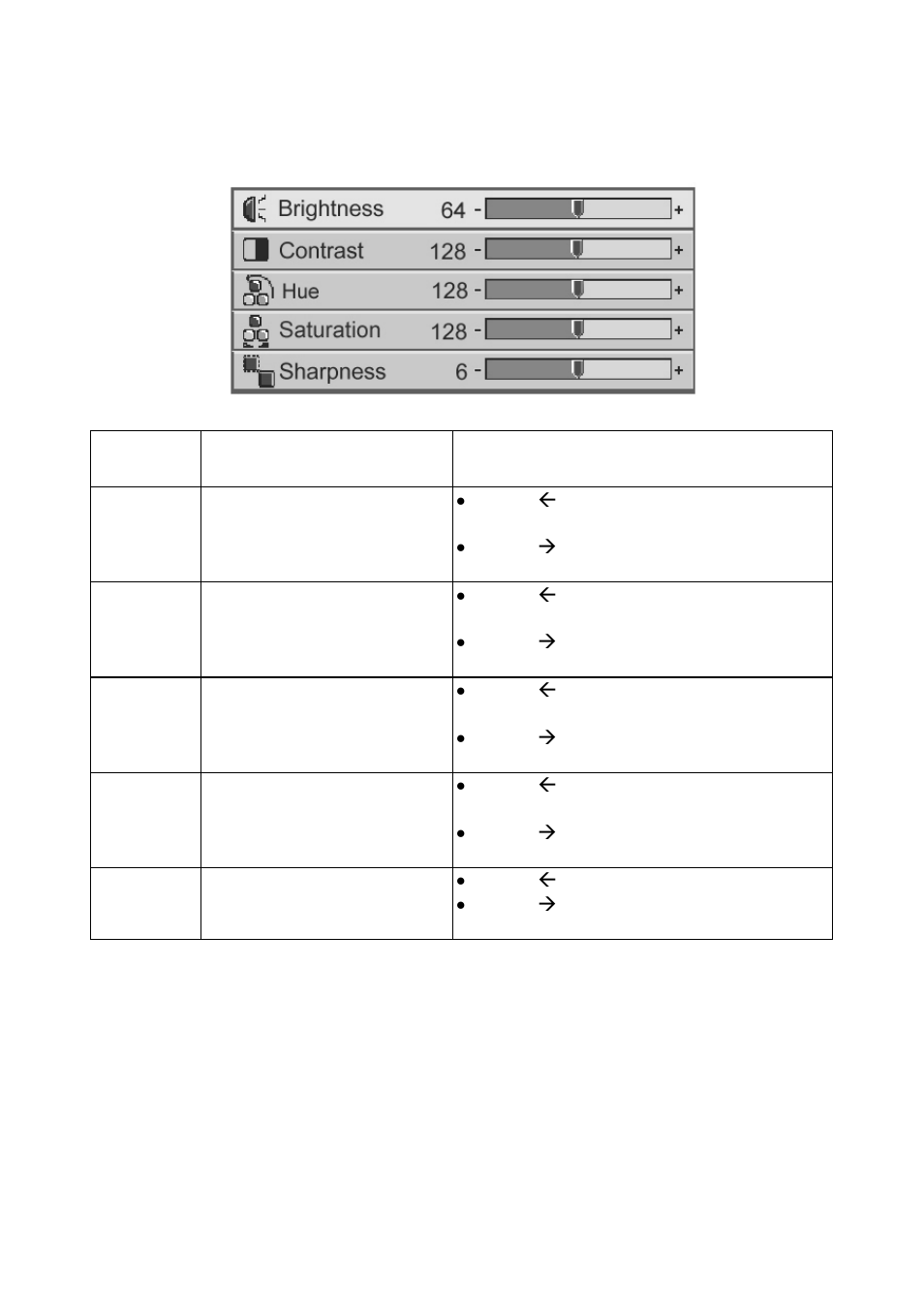 Image (video mode) | Eiki EIP-25 User Manual | Page 18 / 32