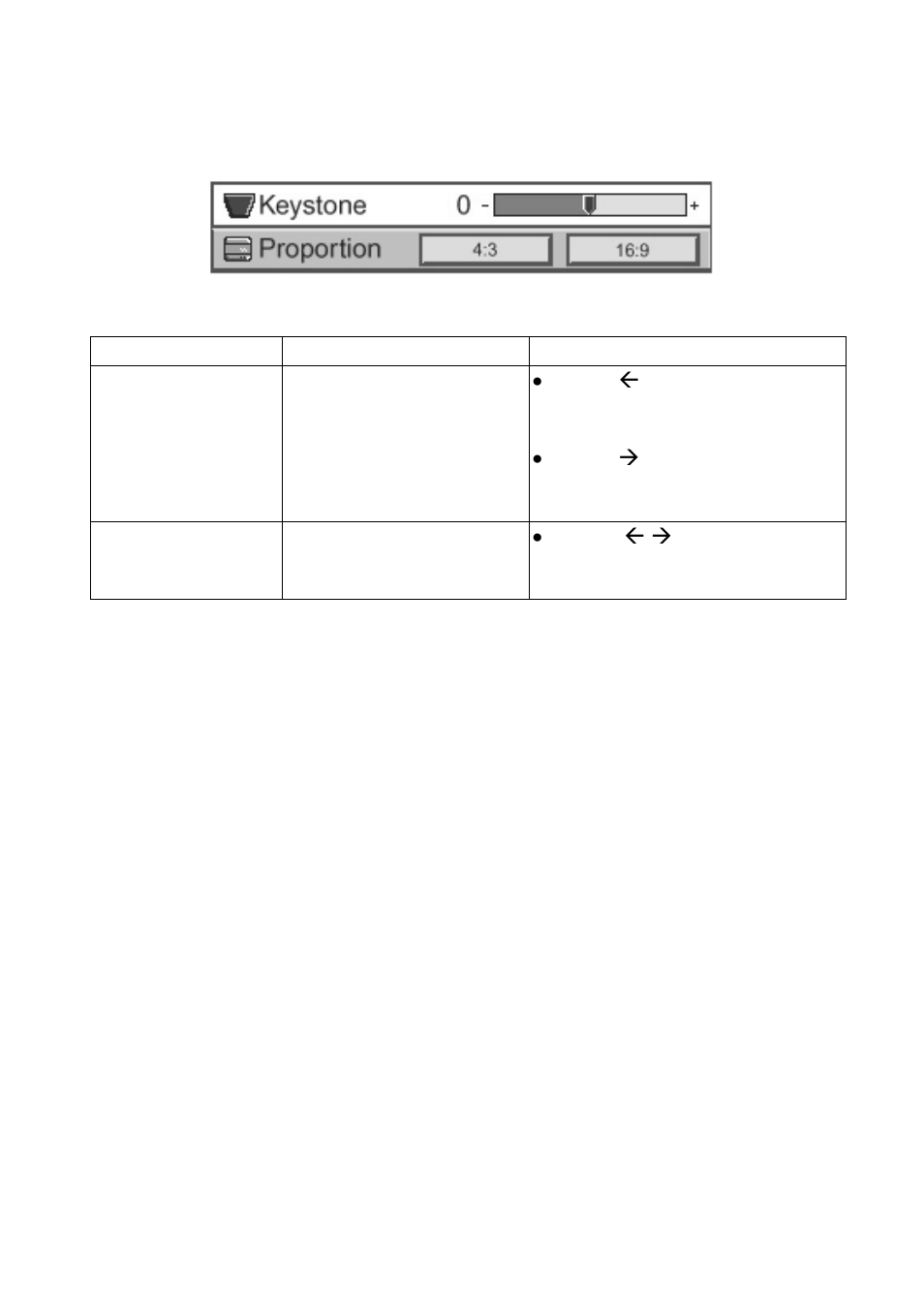 Display (video mode) | Eiki EIP-25 User Manual | Page 21 / 32