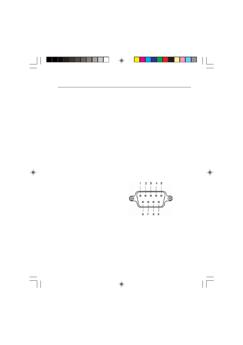 Cable pinouts, Rs232, Rs232 on db9 (eia/tia 574) | Eiki NPC-1 User Manual | Page 23 / 28