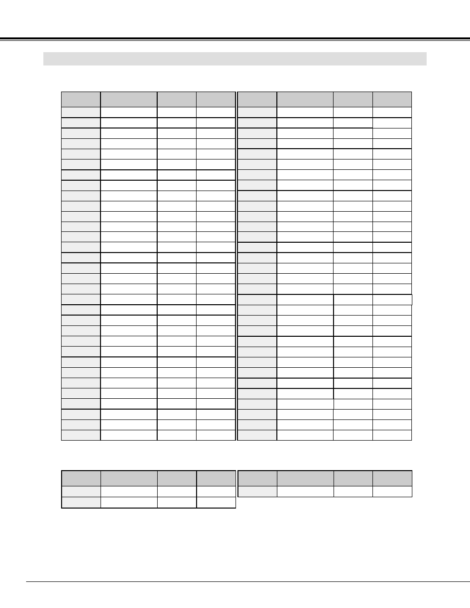 Compatible computer specifications, Computer input compatible computer specifications | Eiki LC-X1000 User Manual | Page 26 / 44