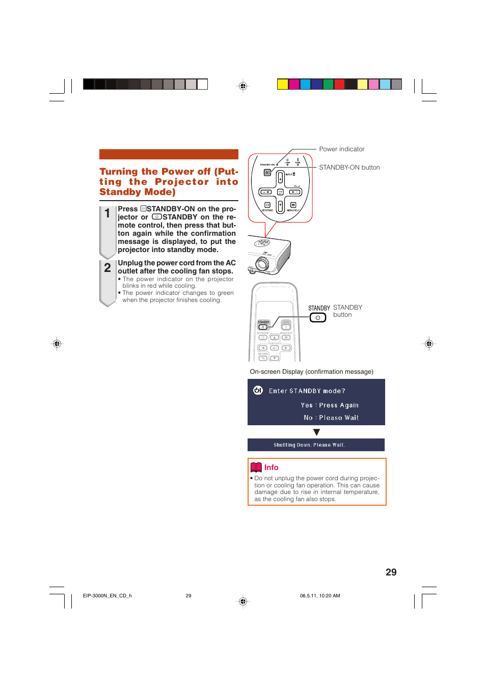 Eiki EIP-3000N User Manual | Page 33 / 68