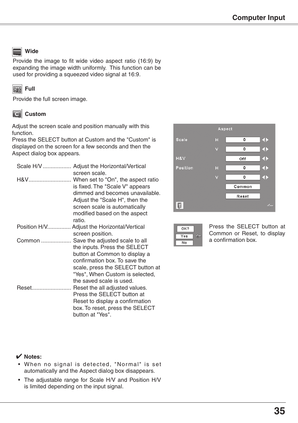 Eiki XGA Diamond Series LC-XD25 User Manual | Page 35 / 75