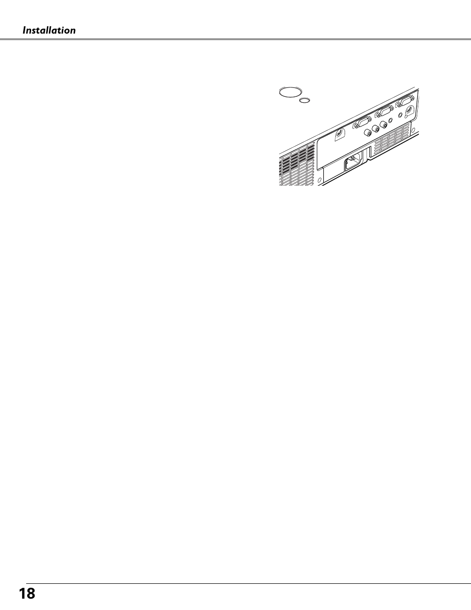 Connecting the ac power cord | Eiki MODEL LC-XB40 User Manual | Page 18 / 66
