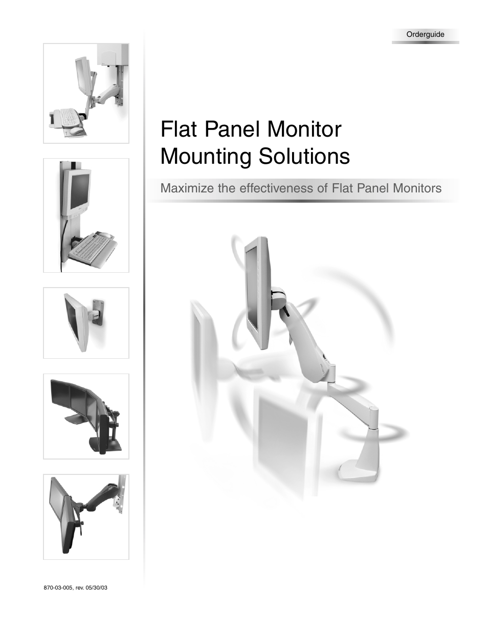 Ergotron 870-03-005 User Manual | 68 pages