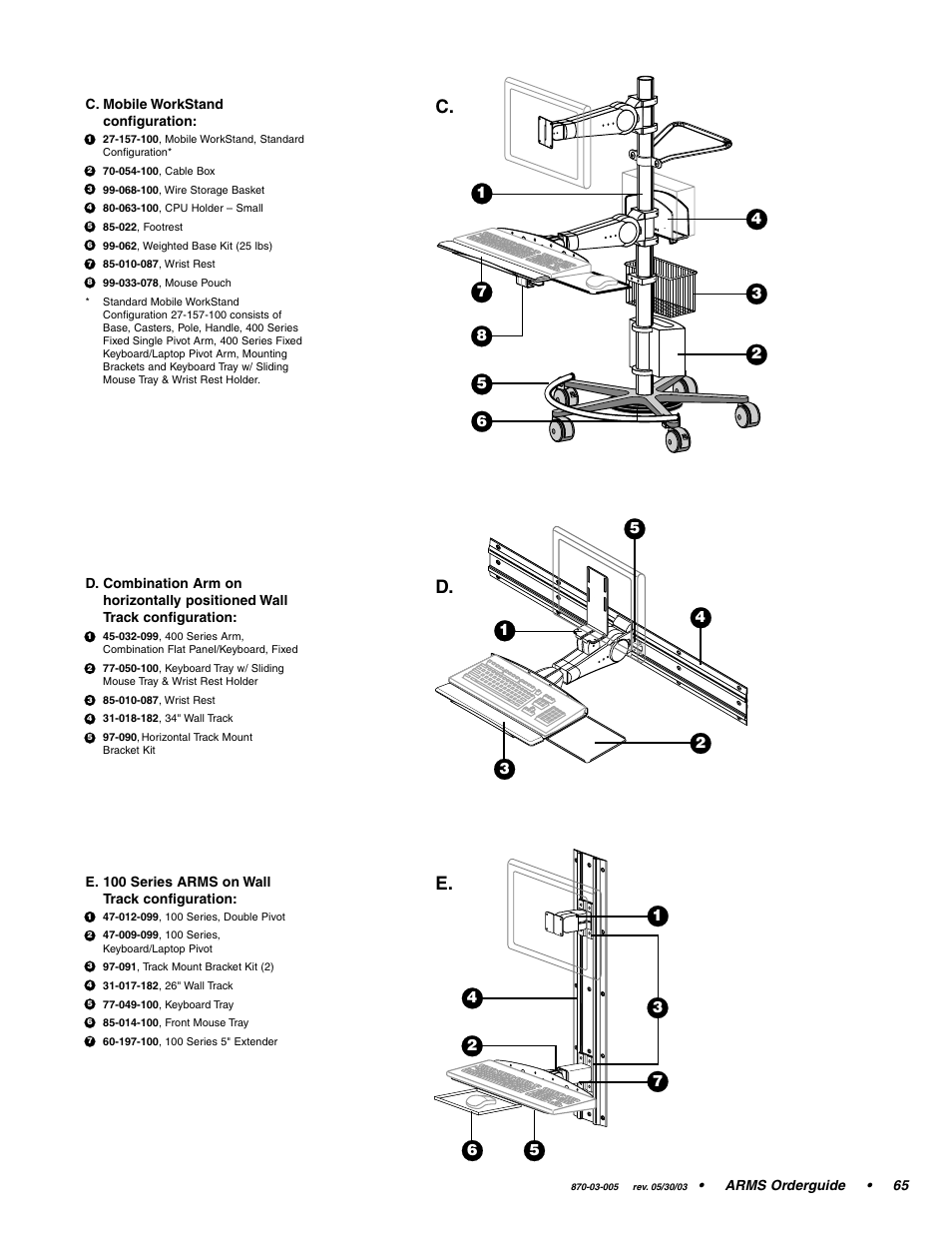 Ergotron 870-03-005 User Manual | Page 65 / 68