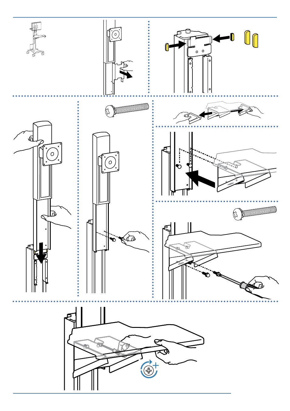 Ergotron Neo-Flex Notebook PC Stand User Manual | Page 6 / 10