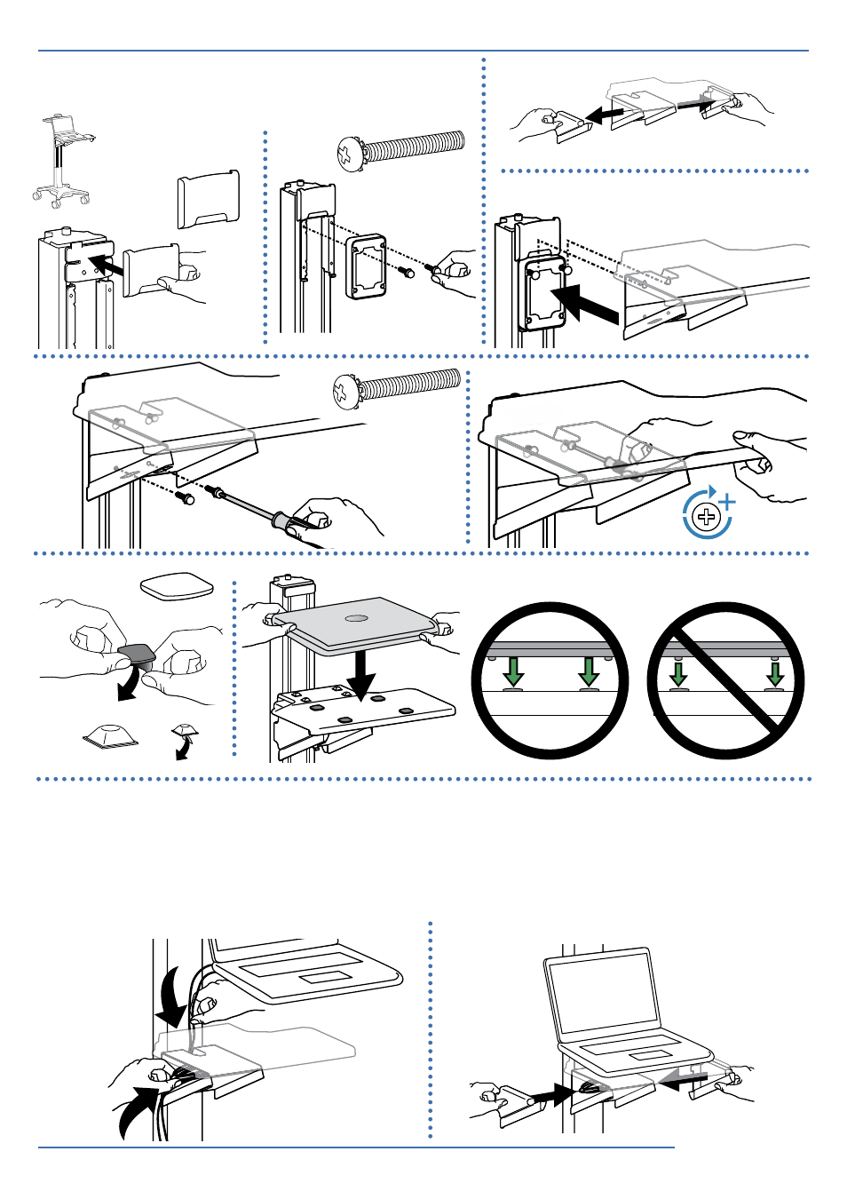 Ergotron Neo-Flex Notebook PC Stand User Manual | Page 8 / 10