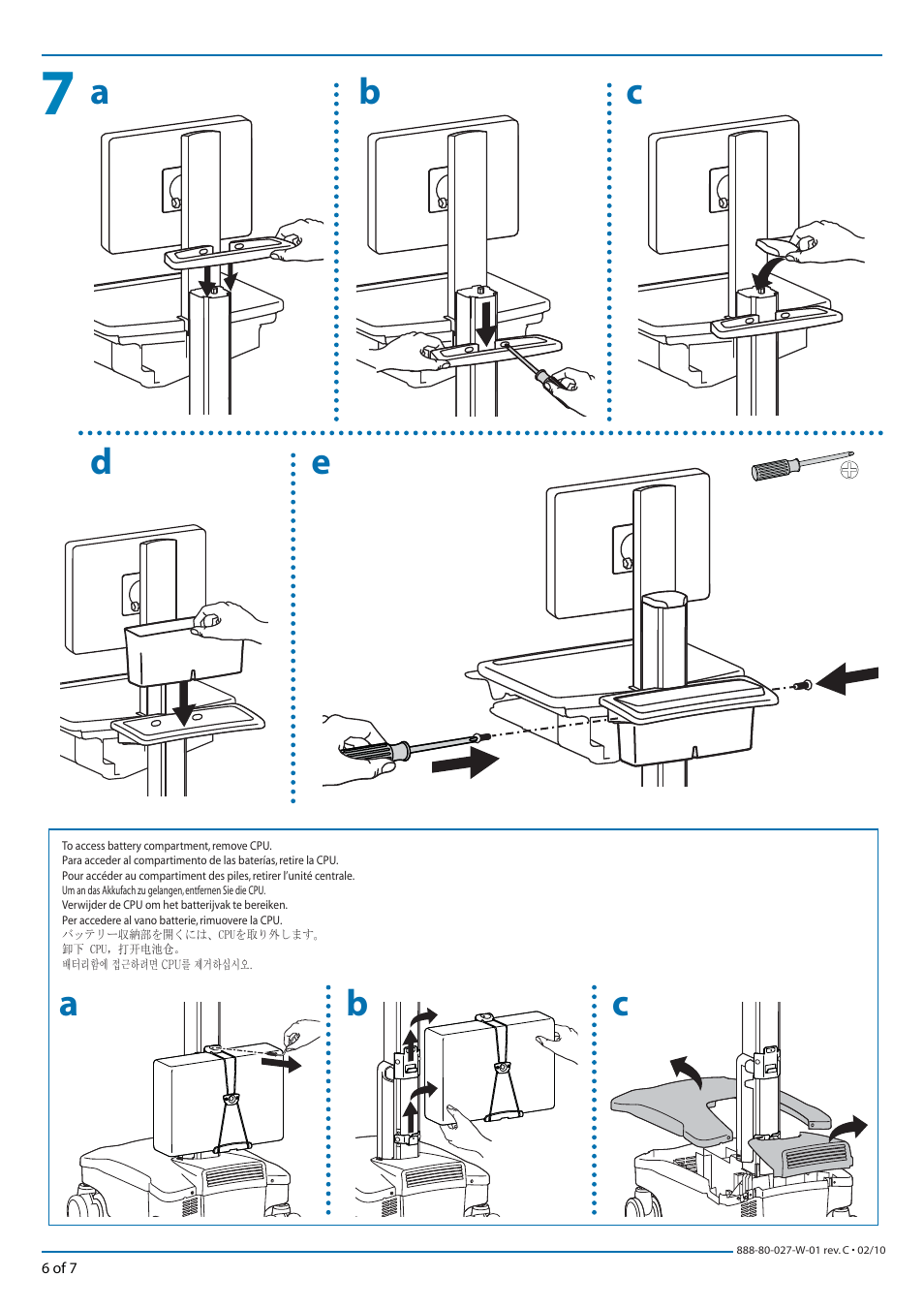 Ergotron StyleView SV31 User Manual | Page 6 / 7