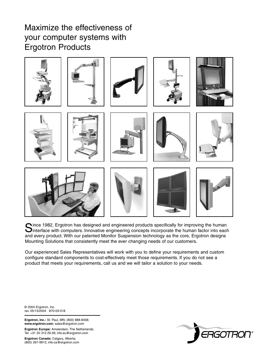 Ergotron CRT Monitor User Manual | Page 28 / 28