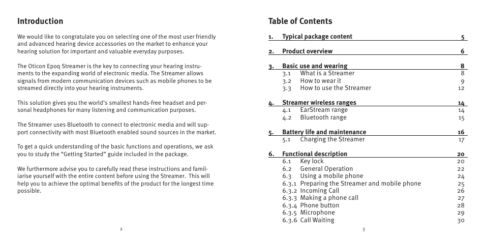 Epoq Steamer User Manual | Page 2 / 35