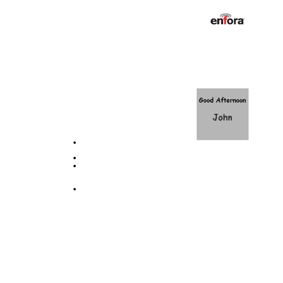 Welcome screen, Today’s events and countdowns | Enfora TicTalk User Manual | Page 27 / 94