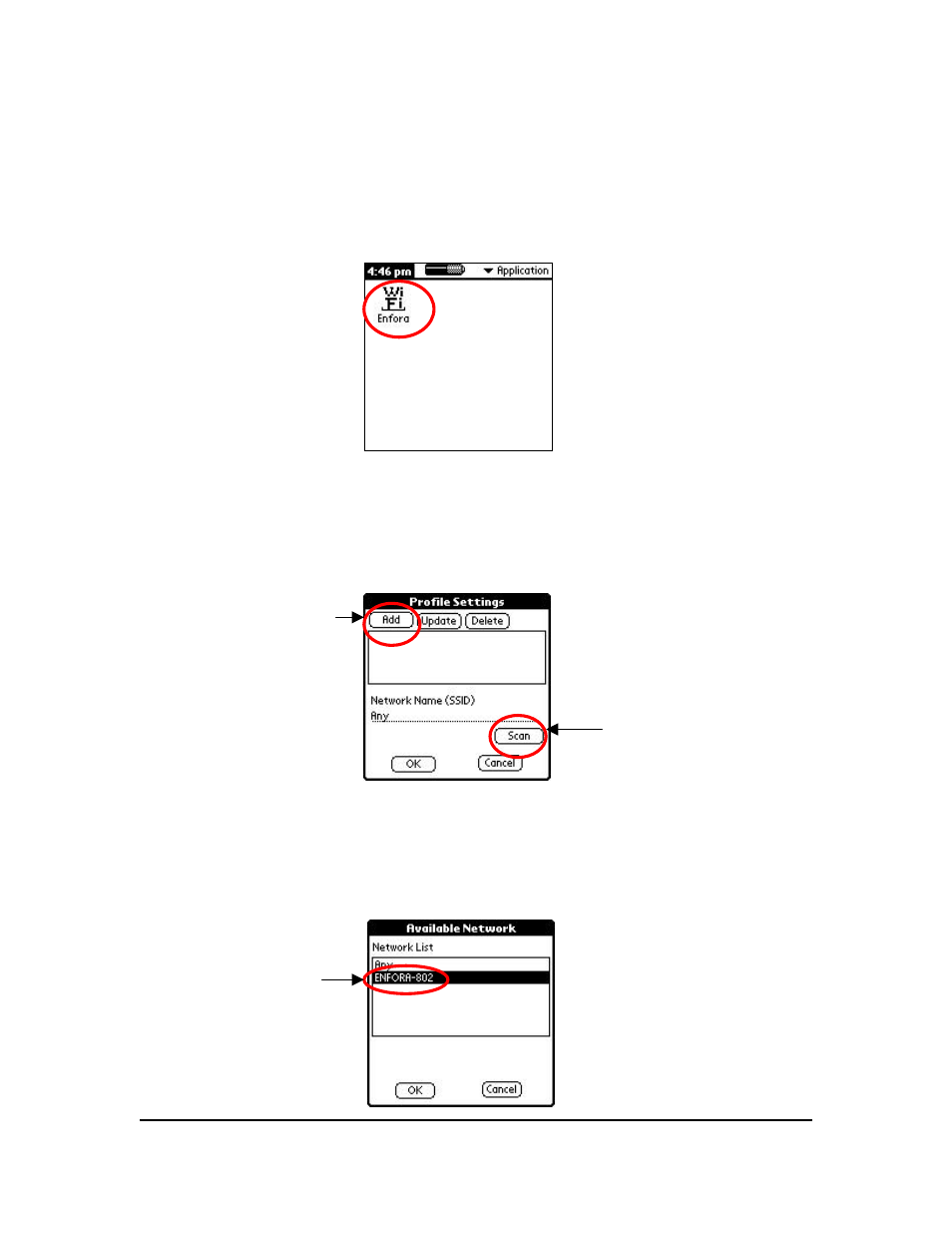 Configuring your enfora® wi-fi® adapter | Enfora 600/650 User Manual | Page 12 / 22