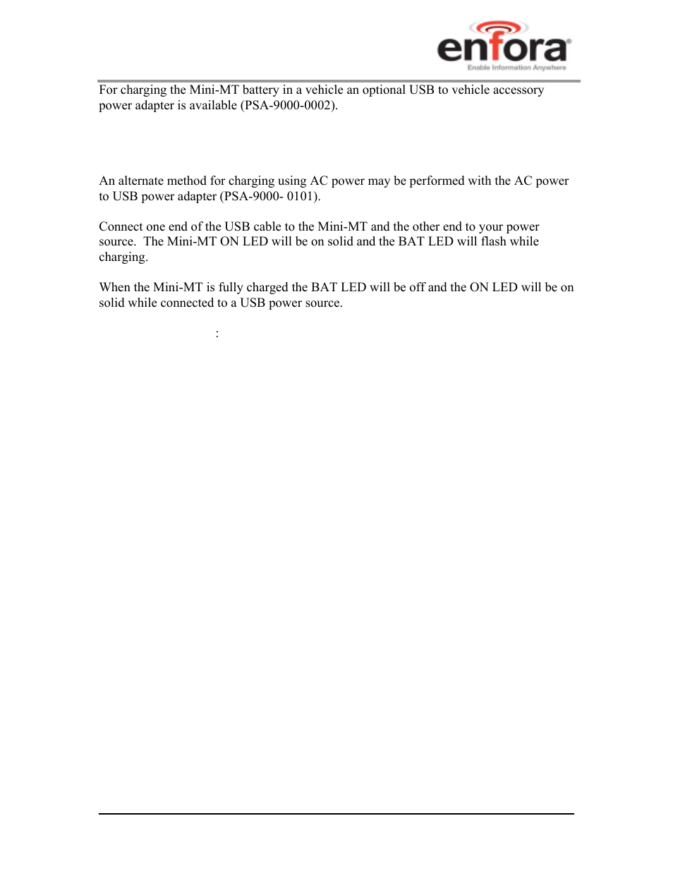Enfora GSM2228UG001 User Manual | Page 21 / 55