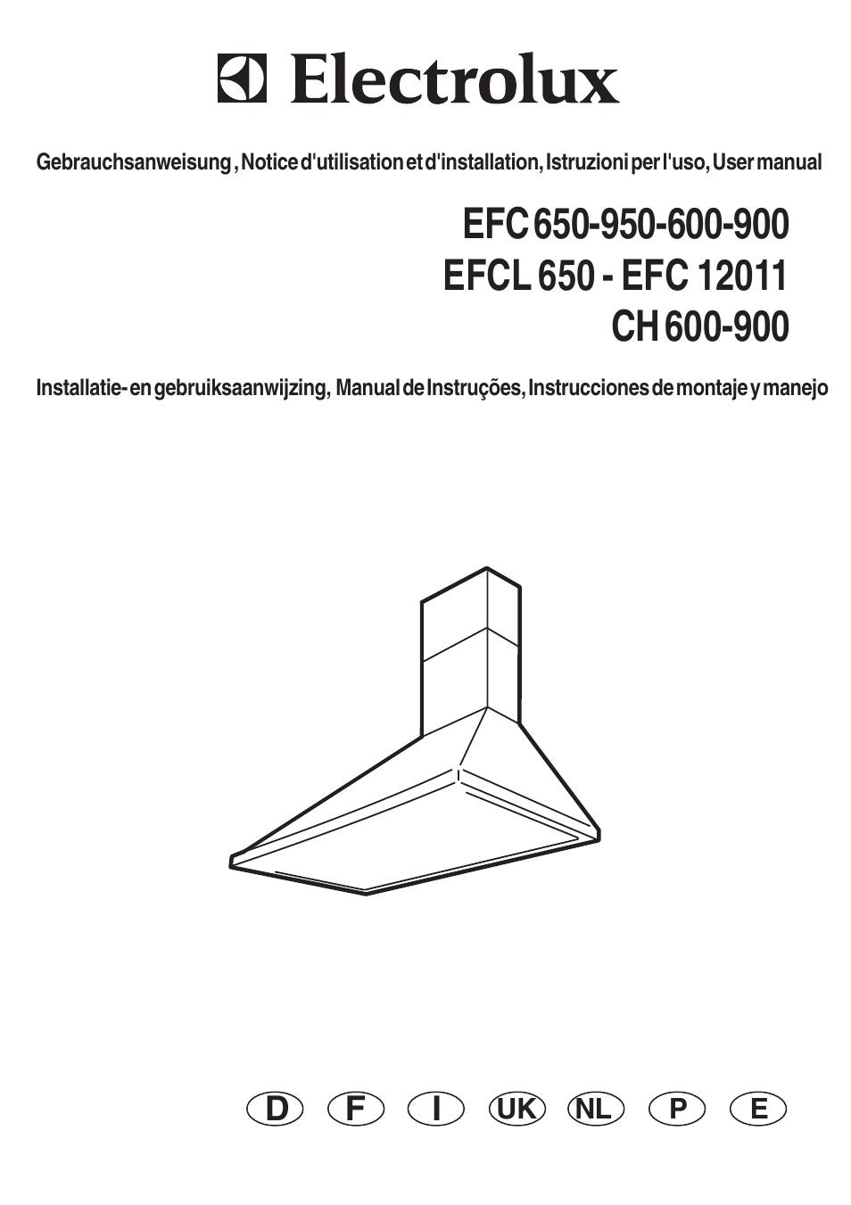 Electrolux EFCL 650-EFC 12011 User Manual | 80 pages