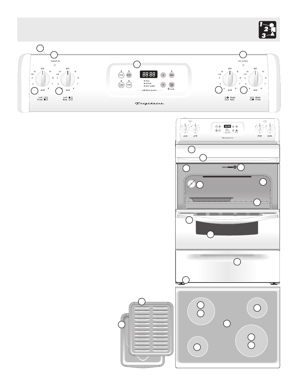 Features at a glance | Electrolux ES200 User Manual | Page 5 / 24