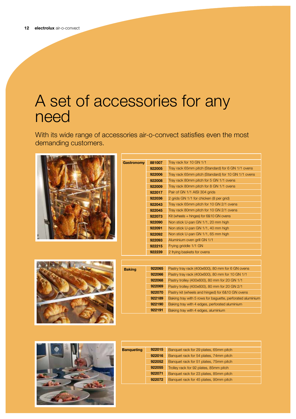 A set of accessories for any need | Electrolux 922090 User Manual | Page 12 / 16