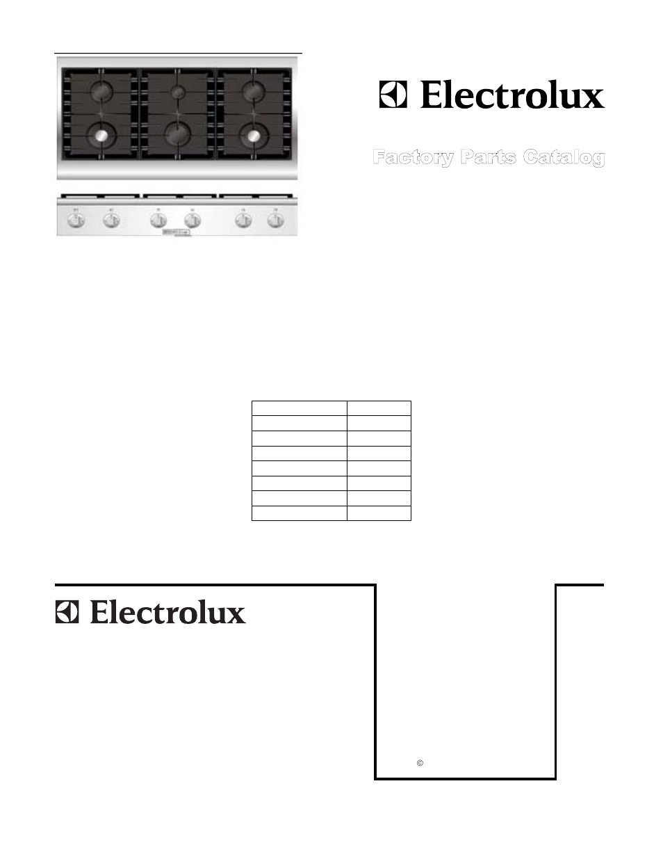 Electrolux 37766426970S1 User Manual | 6 pages