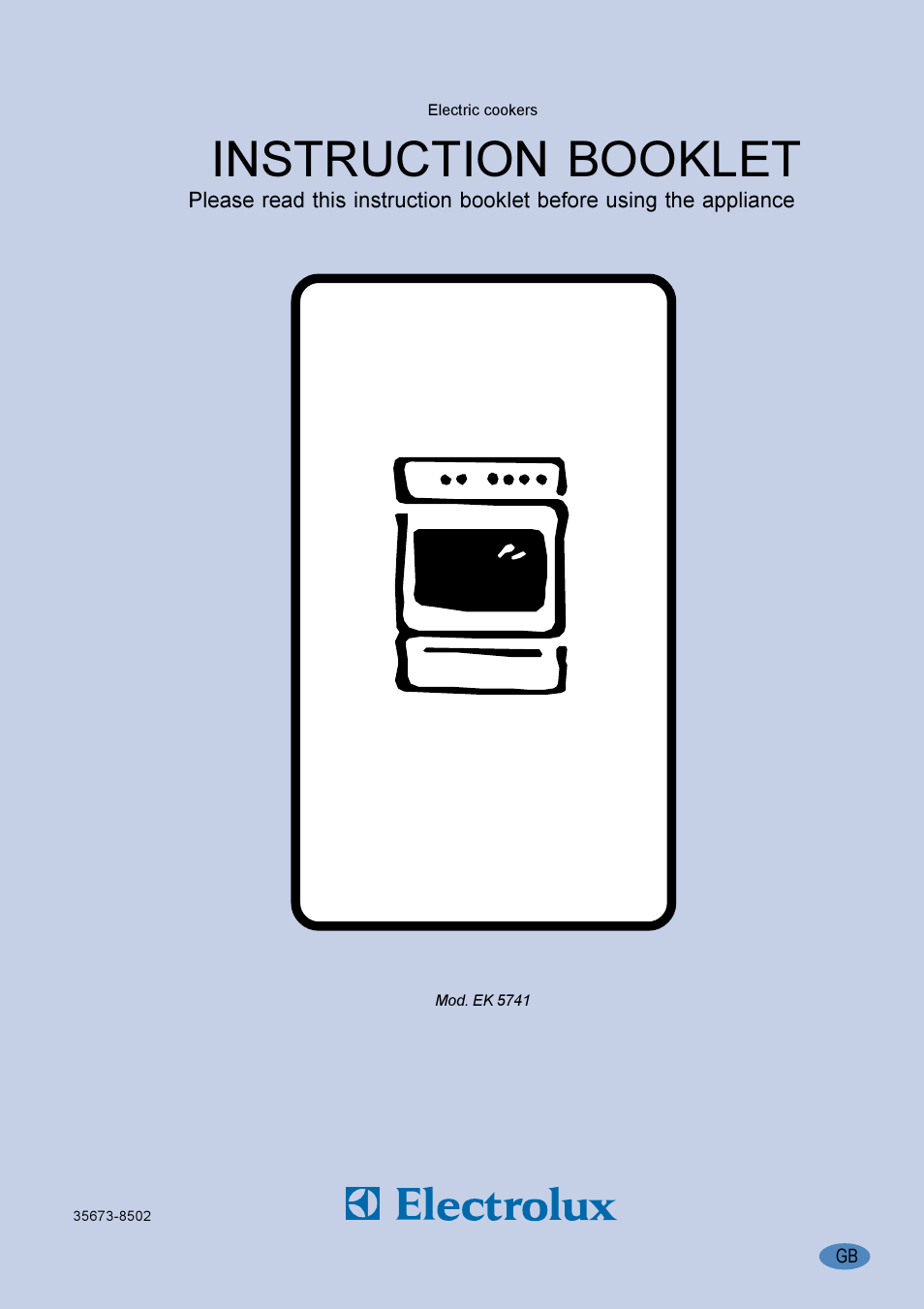 Electrolux EK 5741 User Manual | 20 pages