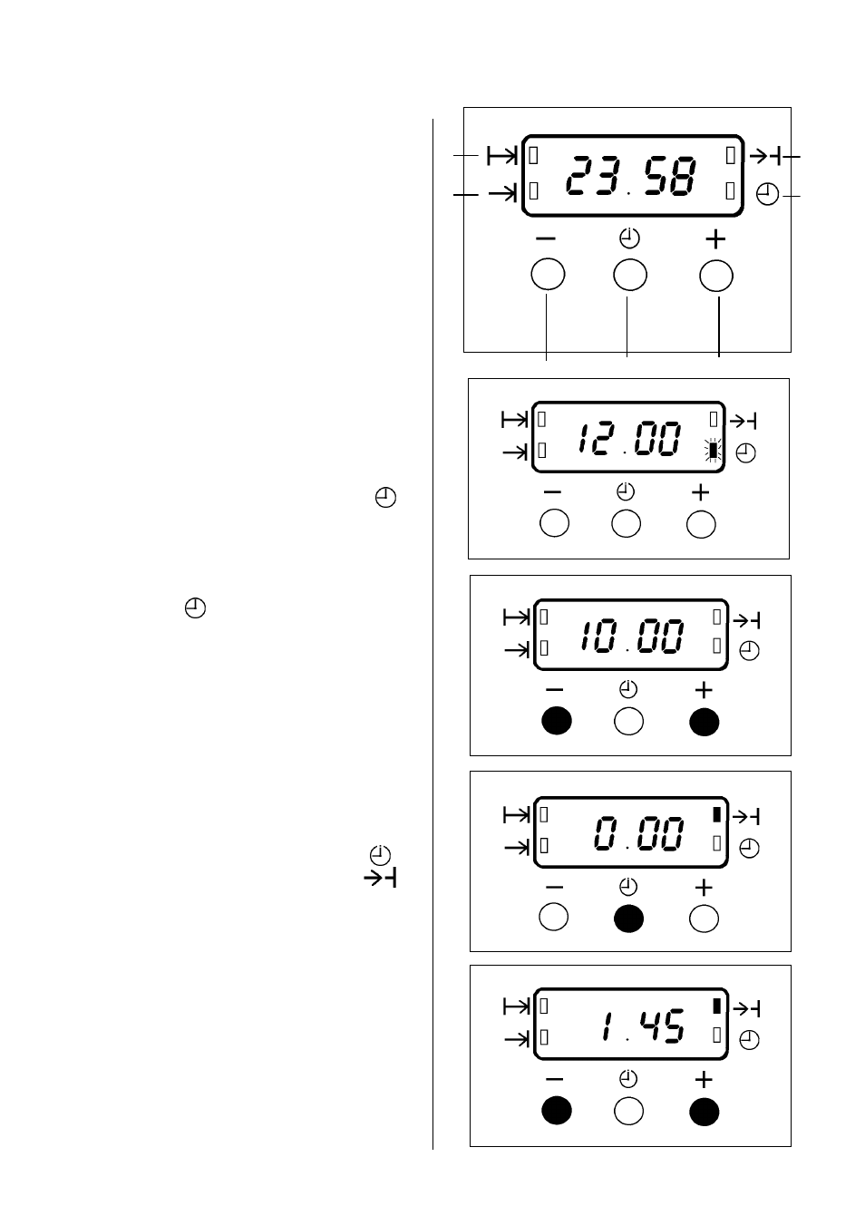 Electronic timer | Electrolux D4150-1 User Manual | Page 8 / 48