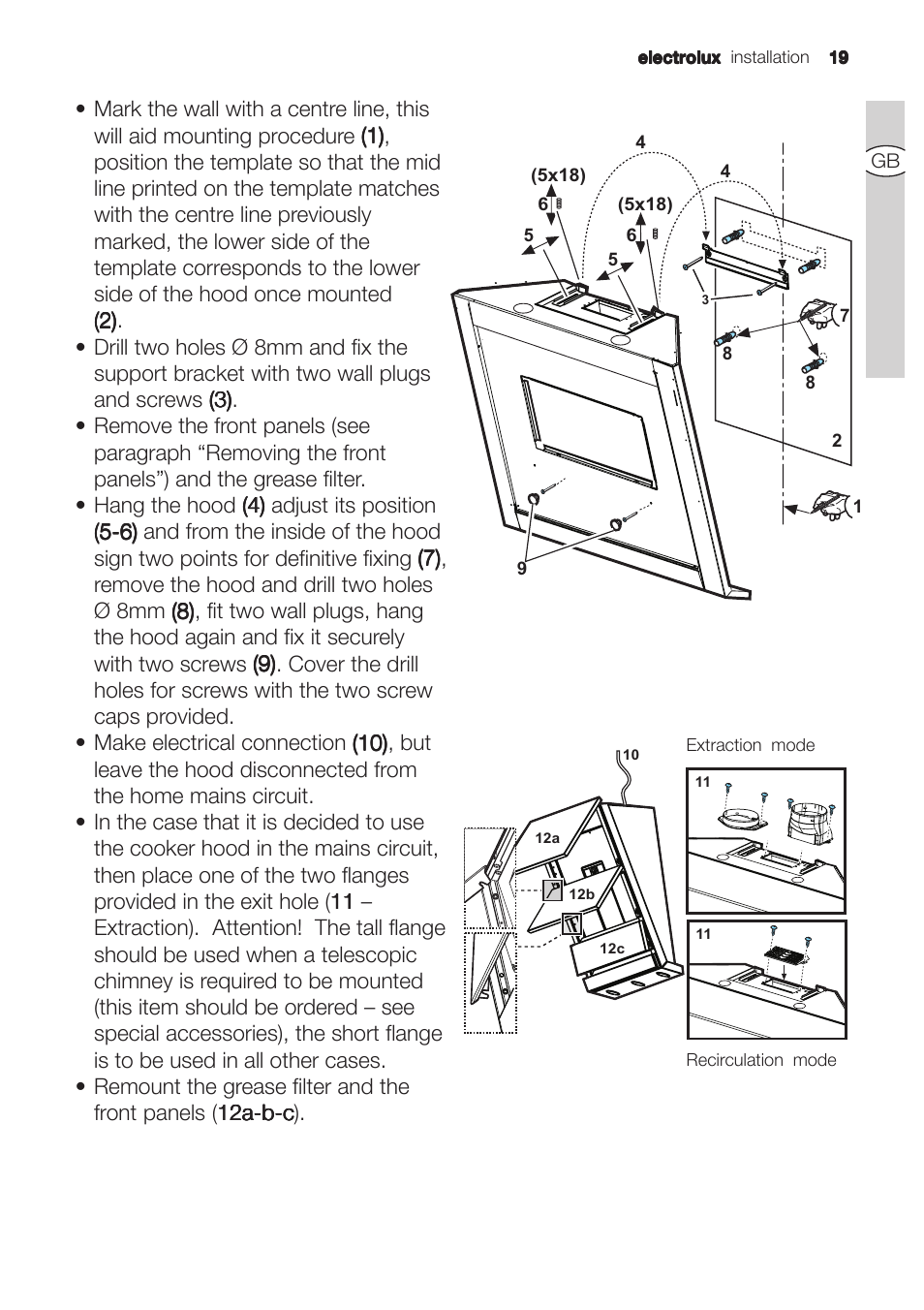 Electrolux EFC 9441 User Manual | Page 19 / 24