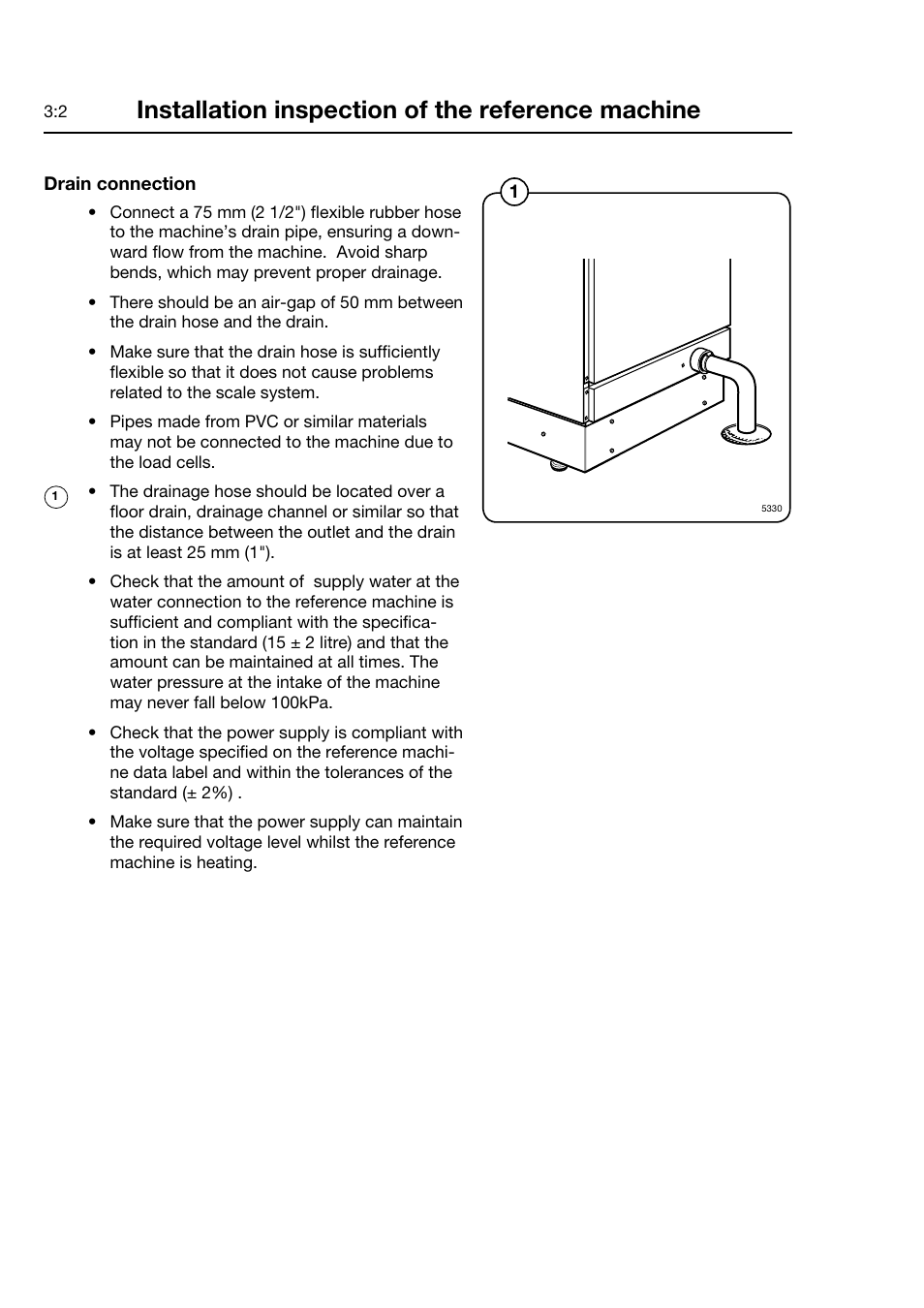 Installation inspection of the reference machine | Electrolux FOM 71 CLS User Manual | Page 12 / 164